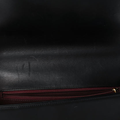 Chanel Calfskin Caviar Suede Chevron New Medium Boy Flap Black 17 of 17