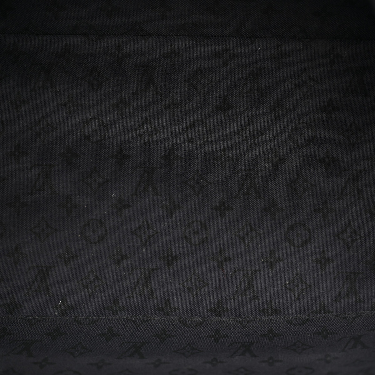Louis Vuitton Monogram Giant Crafty Neverfull MM Creme Rouge Black 20 of 21