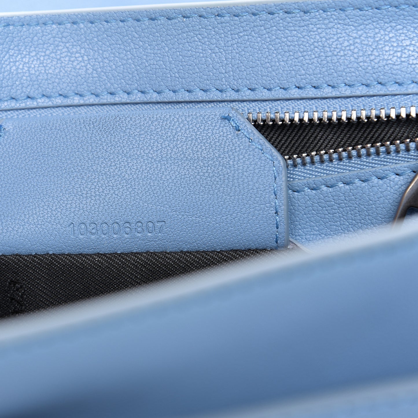 Lambskin Tiny PS1 Satchel Light Blue