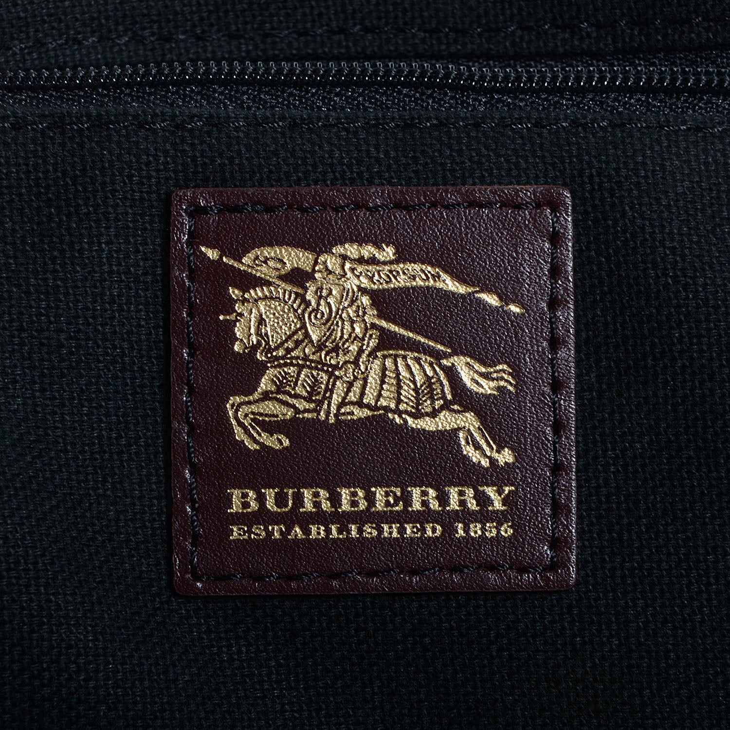 Burberry Haymarket Check Buckle Satchel 6 of 8