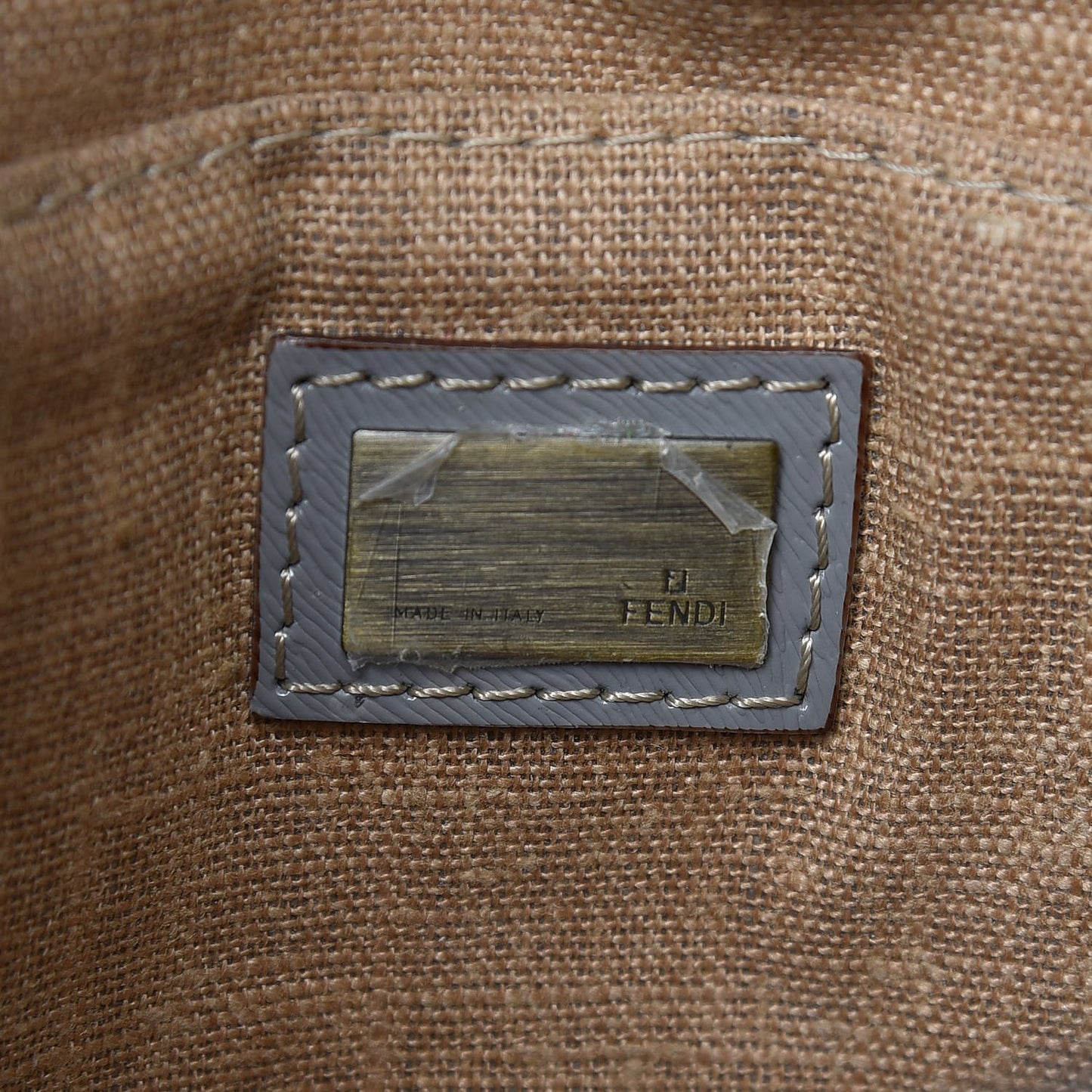 Glazed Calfskin Secret Code Satchel Grey