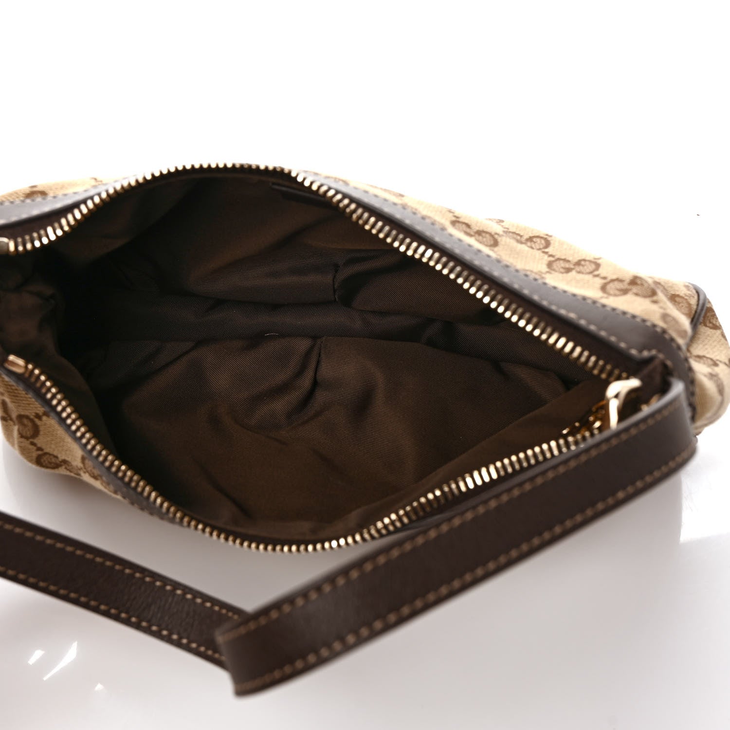 Gucci Monogram Lovely Heart Cosmetic Case Dark Brown 5 of 10