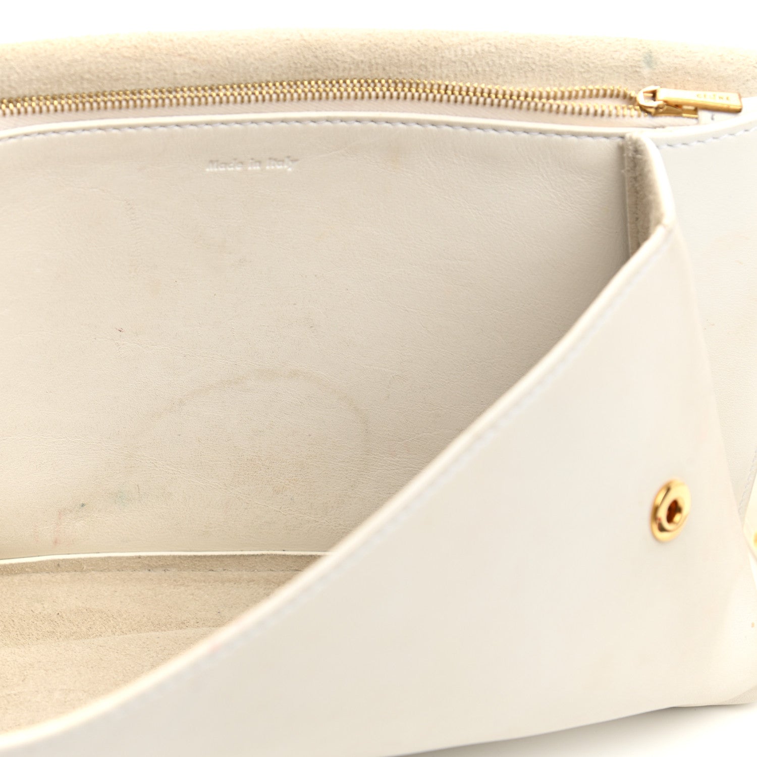 Celine Natural Calfskin Bum Bag White 13 of 19