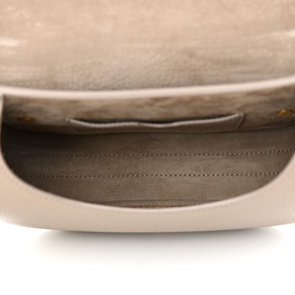 Christian Dior Grained Calfskin Medium Bobby Flap Taupe 5 of 15