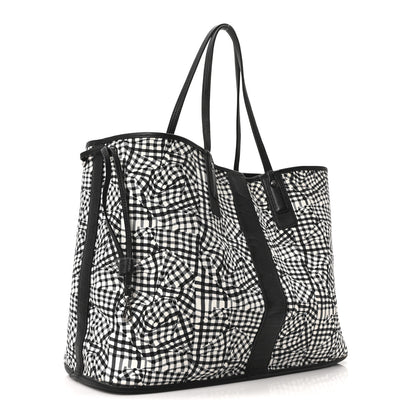 MCM Visetos Large Liz Reversible Shopper Tote Black 11 of 15