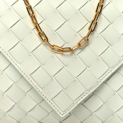 Bottega Veneta Nappa Intrecciato Envelope Pouch Glacier 7 of 10