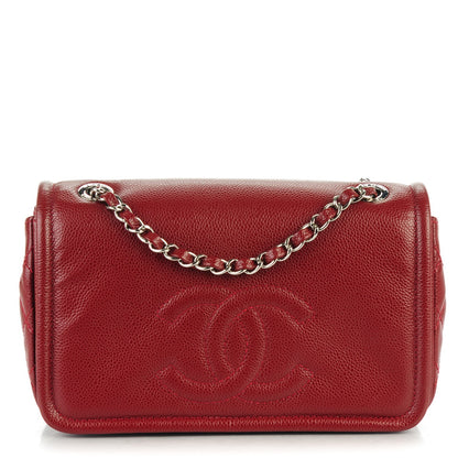 Chanel Caviar Medium Timeless CC Flap Dark Red 1 of 7