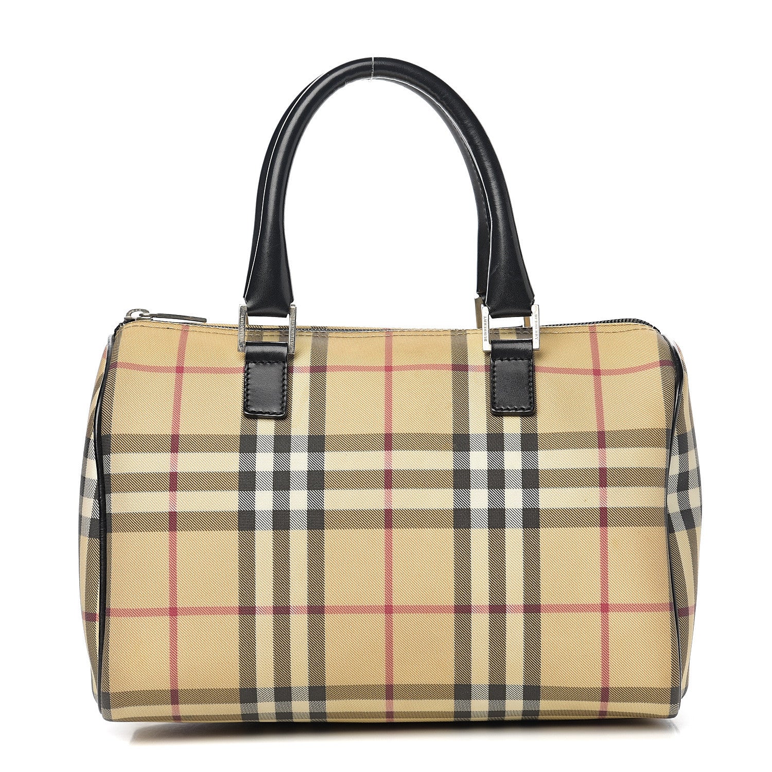 Burberry Canvas House Check Boston Black 1 of 12
