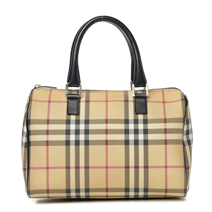 Burberry Canvas House Check Boston Black 1 of 12
