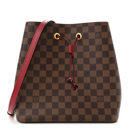 Louis Vuitton Damier Ebene Neonoe MM Cherry Berry 1 of 11