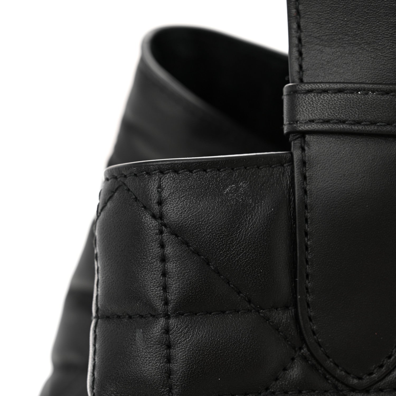 Christian Dior Calfskin Macrocannage Medium Toujours Black 12 of 13
