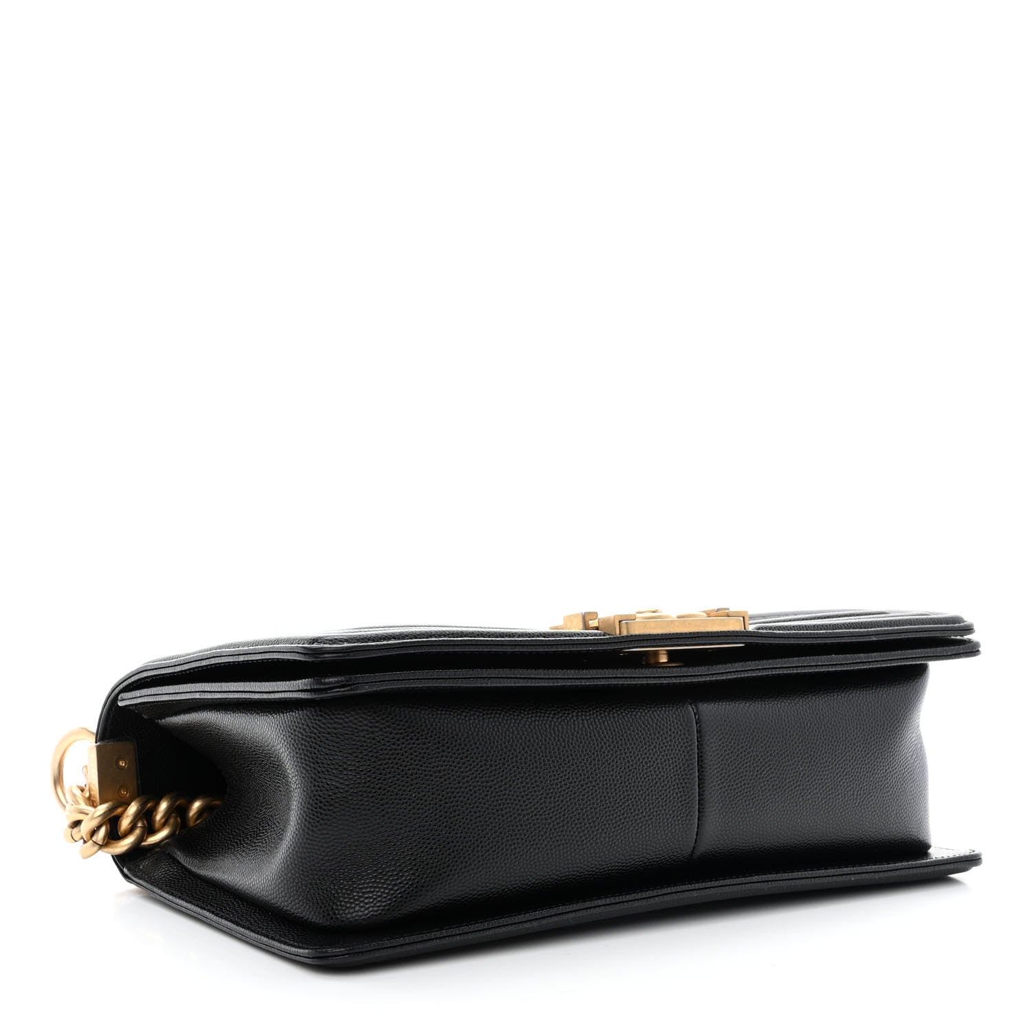 Chanel Caviar Quilted Medium Boy Flap Black 4 of 10