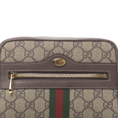 Gucci GG Supreme Monogram Web Small Ophidia Belt Bag 75 30 Dark Brown 8 of 10