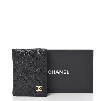 Chanel Caviar Quilted Card Holder Wallet Black 8 of 8