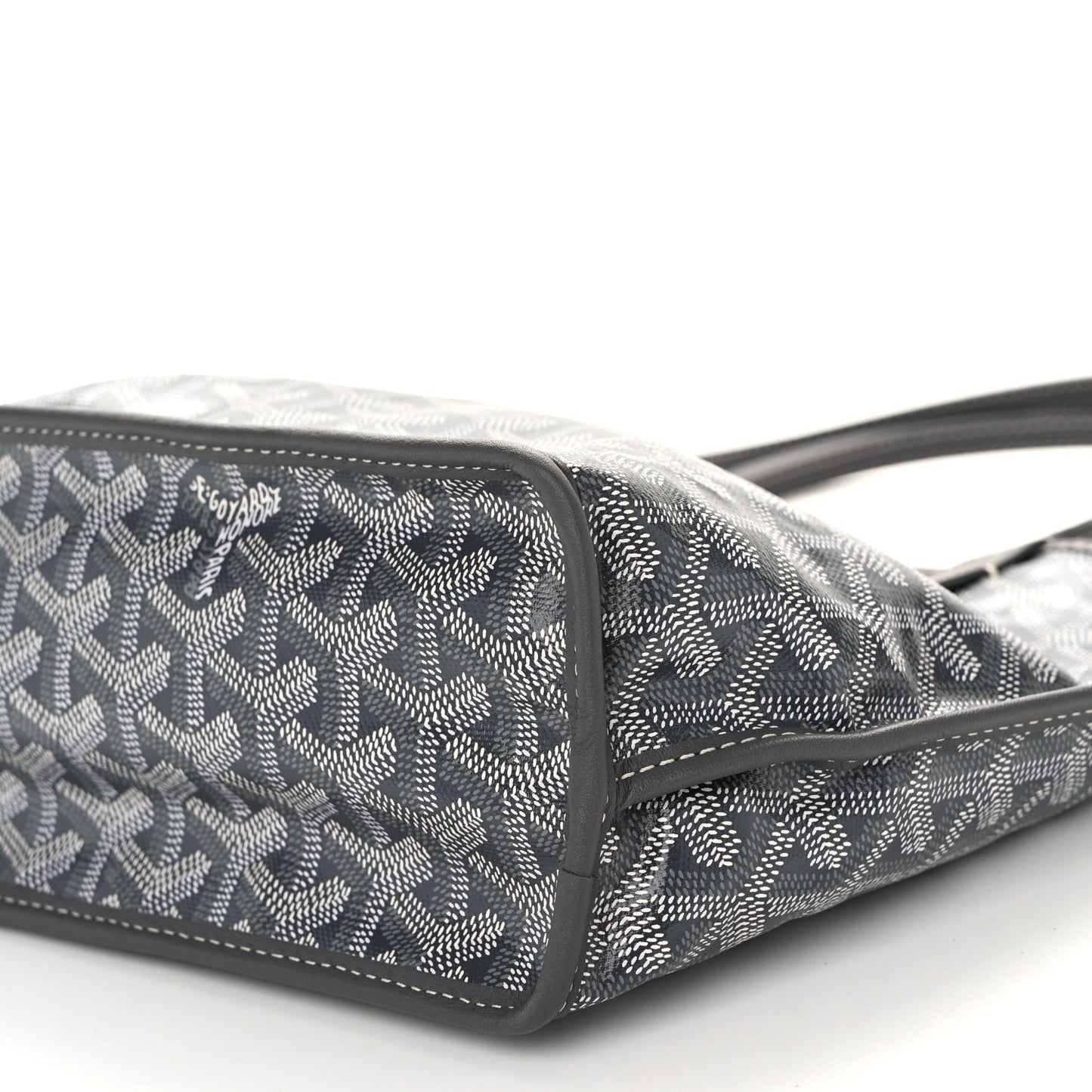 Goyardine Reversible Mini Anjou Grey