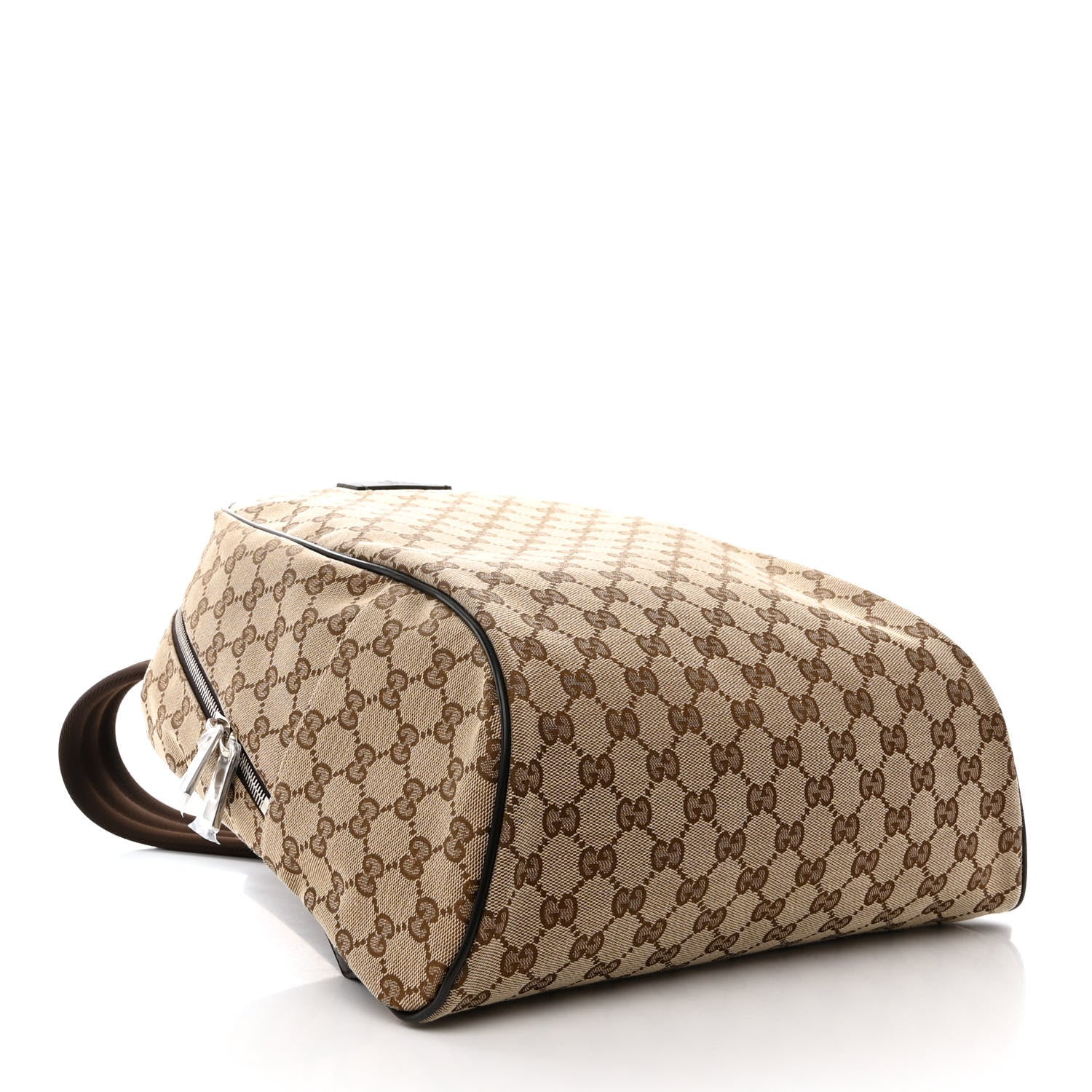 Gucci Monogram Travel Backpack Dark Brown 4 of 10