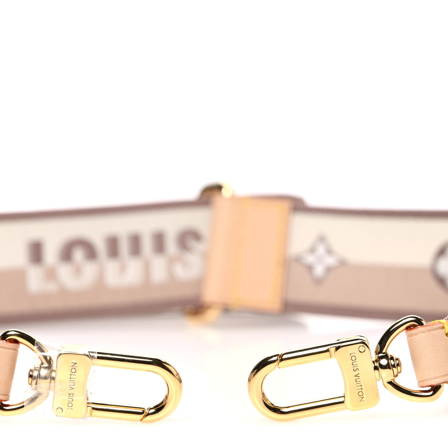 Louis Vuitton Jacquard Speedy Bandouliere 20 Shoulder Strap Beige 3 of 3
