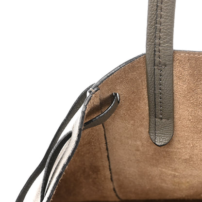 Celine Soft Grained Calfskin Small Belt Cabas Phantom Army Green 12 of 12