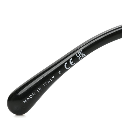 Chanel Acetate Strass Square Sunglasses 5422-B-A Black White 6 of 7