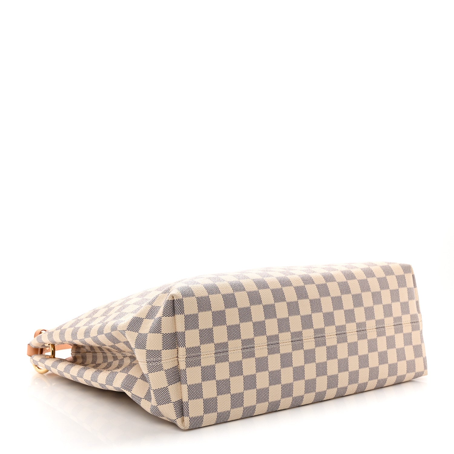 Louis Vuitton Damier Azur Graceful MM Rose Ballerine 3 of 8