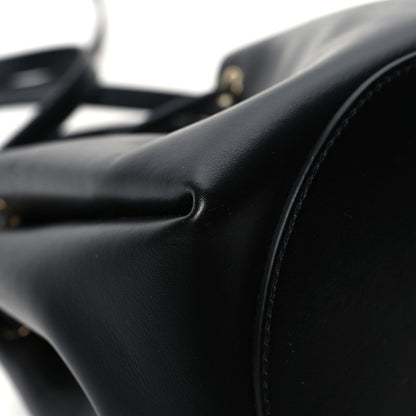 Burberry Calfskin Monogram Motif TB Bucket Black 10 of 12
