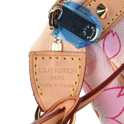Louis Vuitton Monogram Cherry Blossom Pochette Accessories Pink 6 of 8