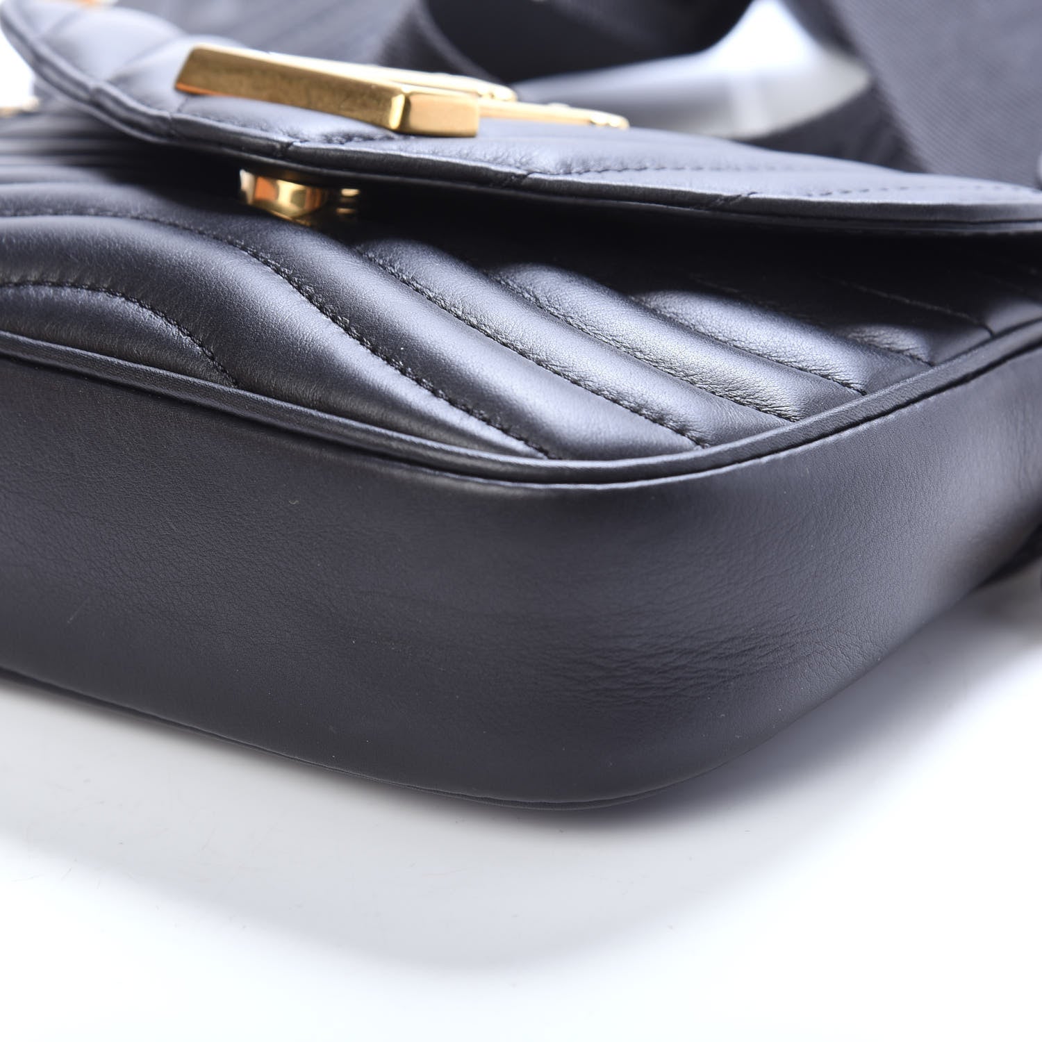 Louis Vuitton Calfskin New Wave Multi Pochette Black 8 of 10