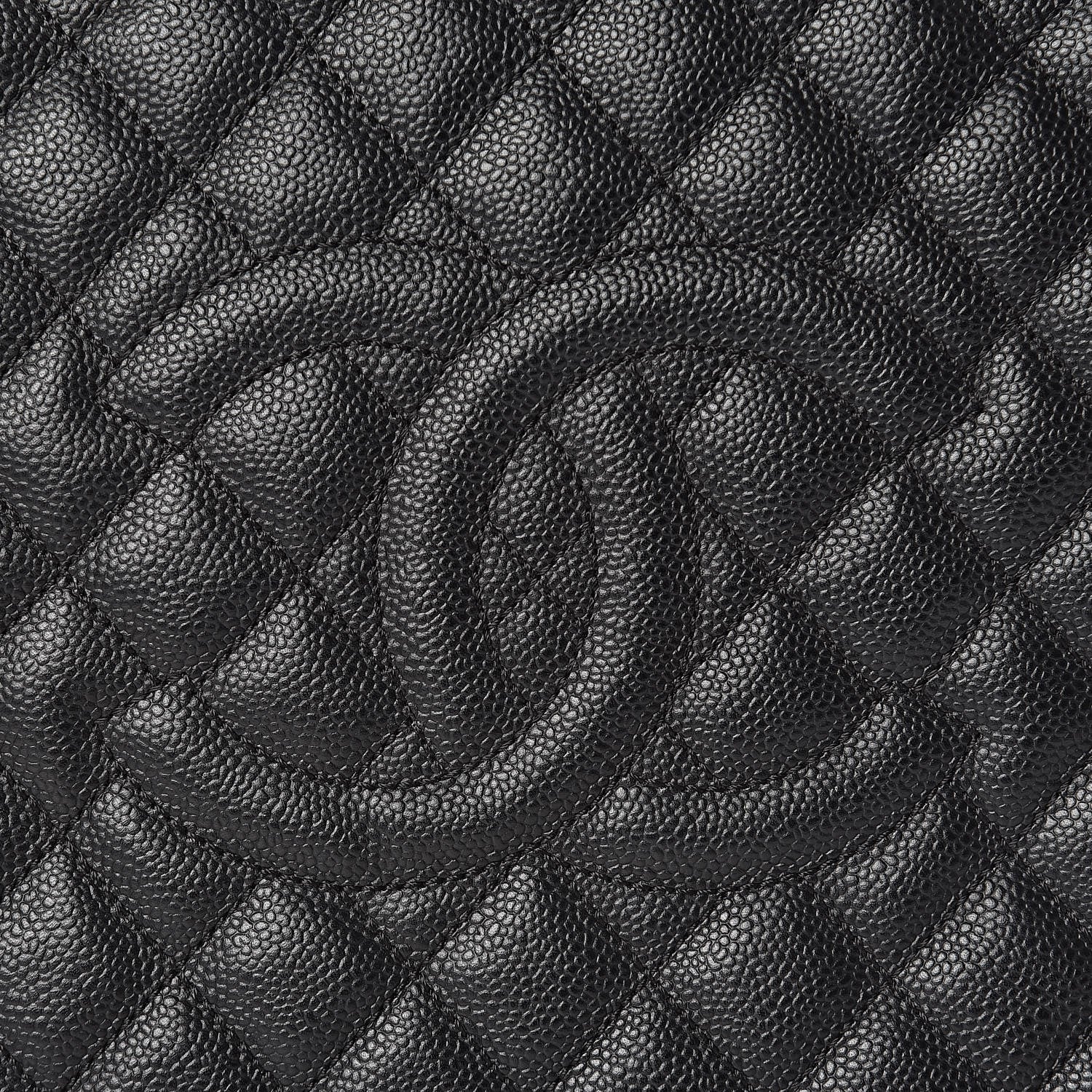 Chanel Caviar Quilted Grand Shopping Tote GST Black 10 of 10