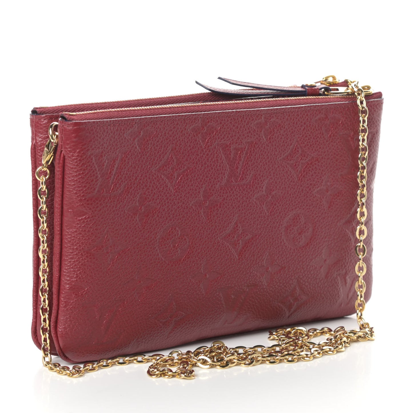 Empreinte Double Zip Pochette Cherry Berry