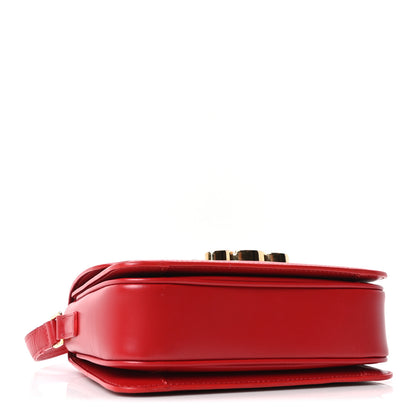 Celine Shiny Calfskin Teen Triomphe Red 4 of 10