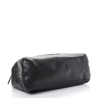 Gucci Pebbled Calfskin Medium Soho Chain Shoulder Bag Black 4 of 13
