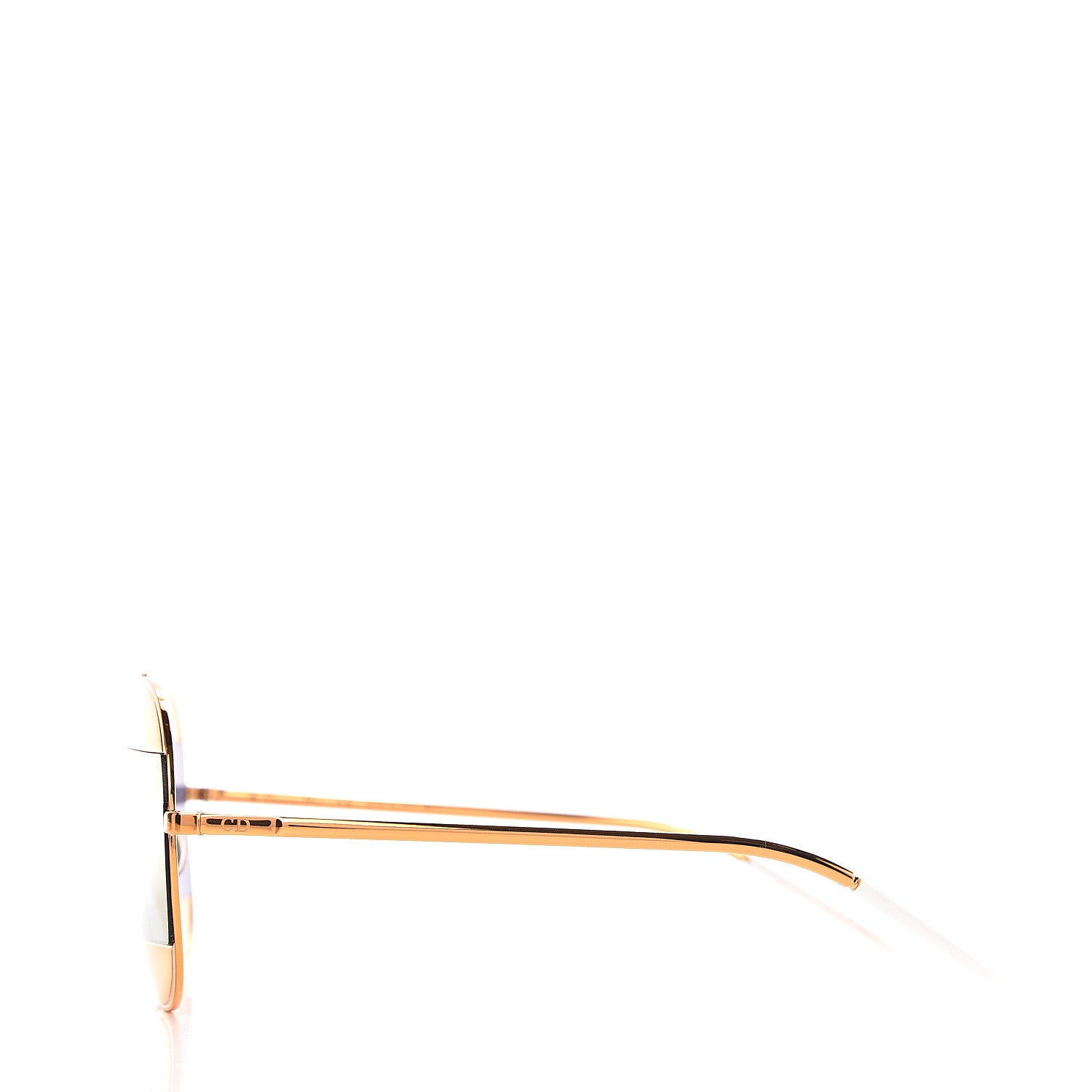 Christian Dior Split 1 Aviator Sunglasses Gold 3 of 8