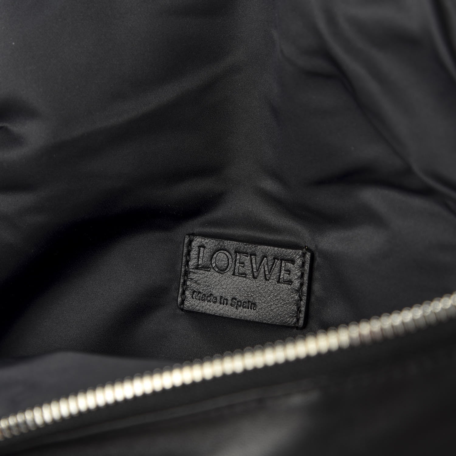 Loewe Calfskin Nylon Belt Bag Black 7 of 8