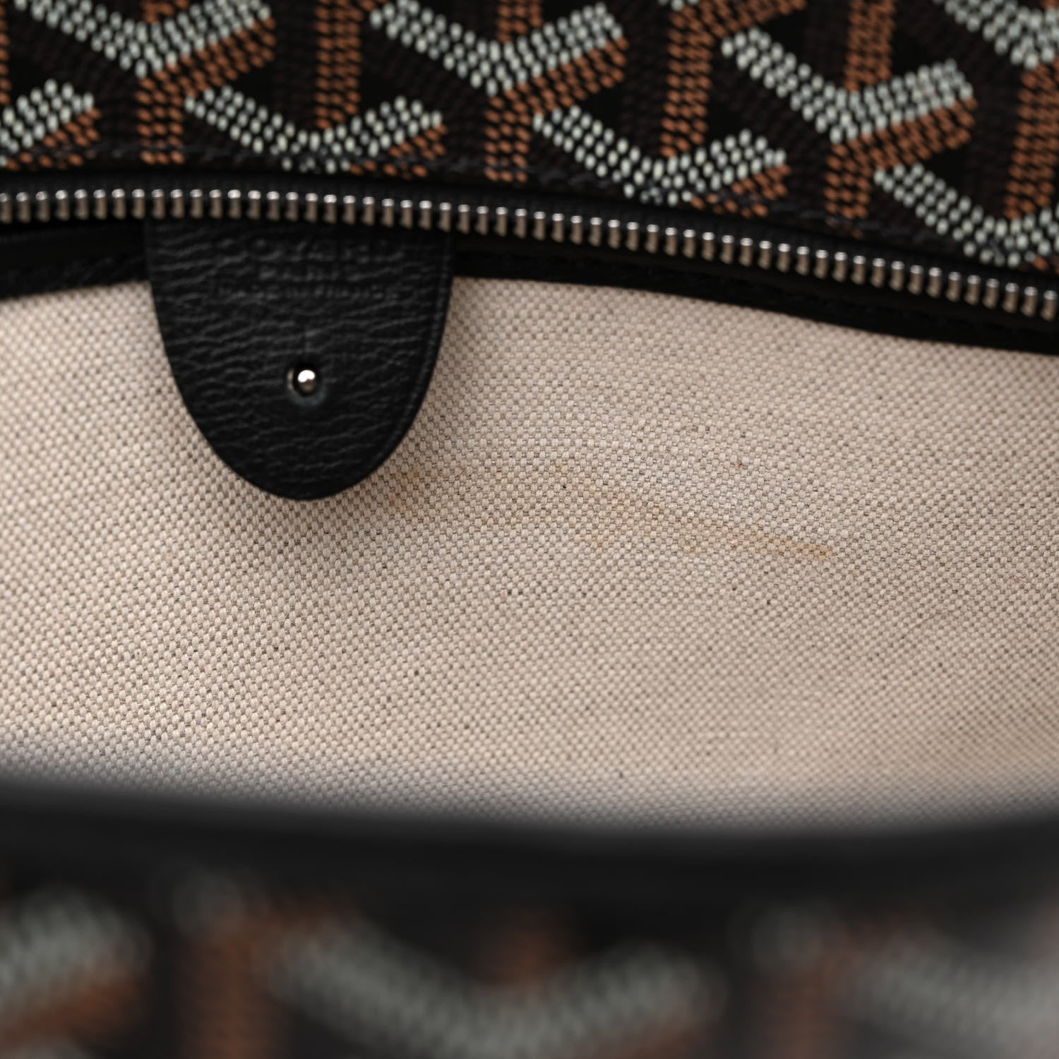 Goyard Goyardine Artois PM Black 11 of 15