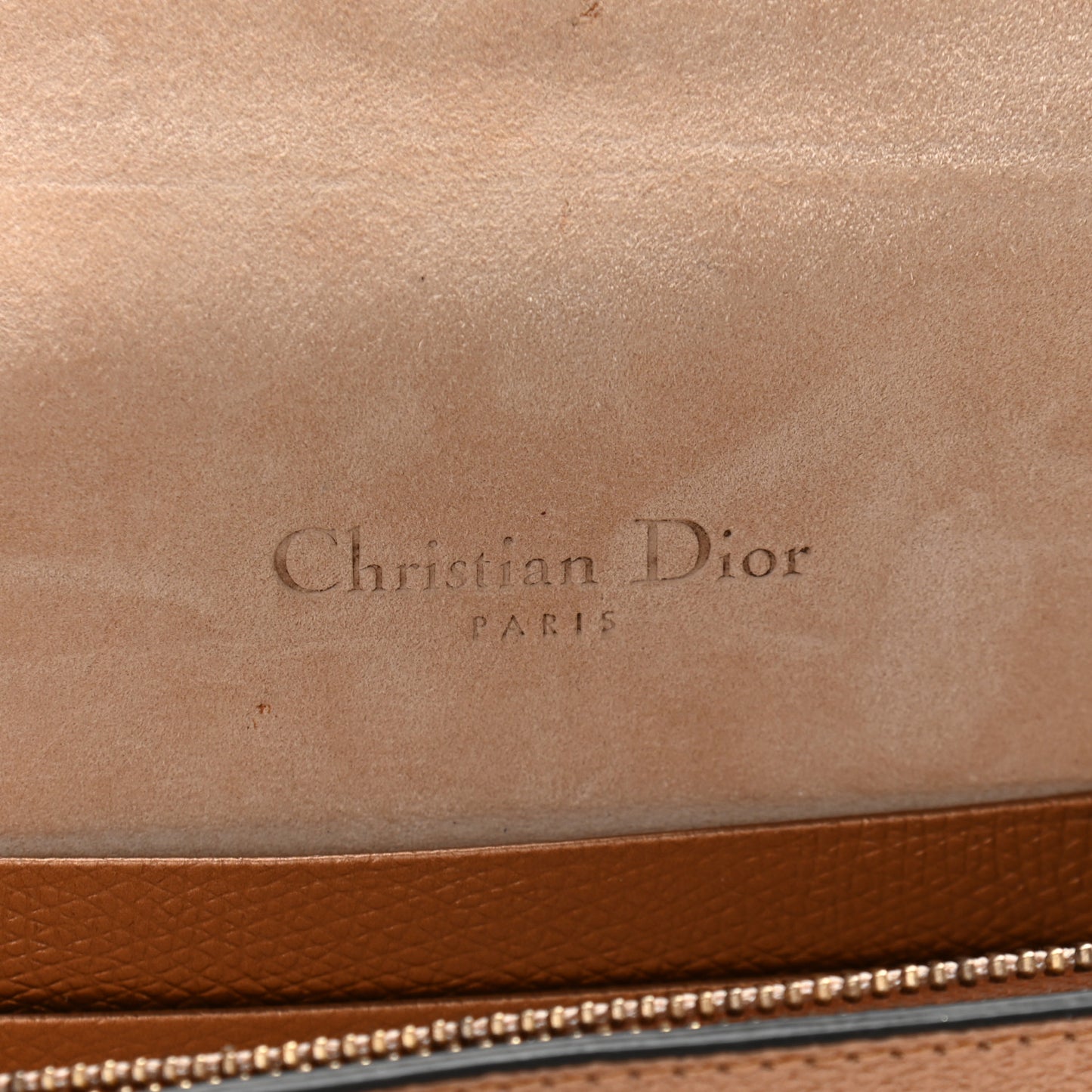 Metallic Grained Calfskin Saddle Belt Bag Gold