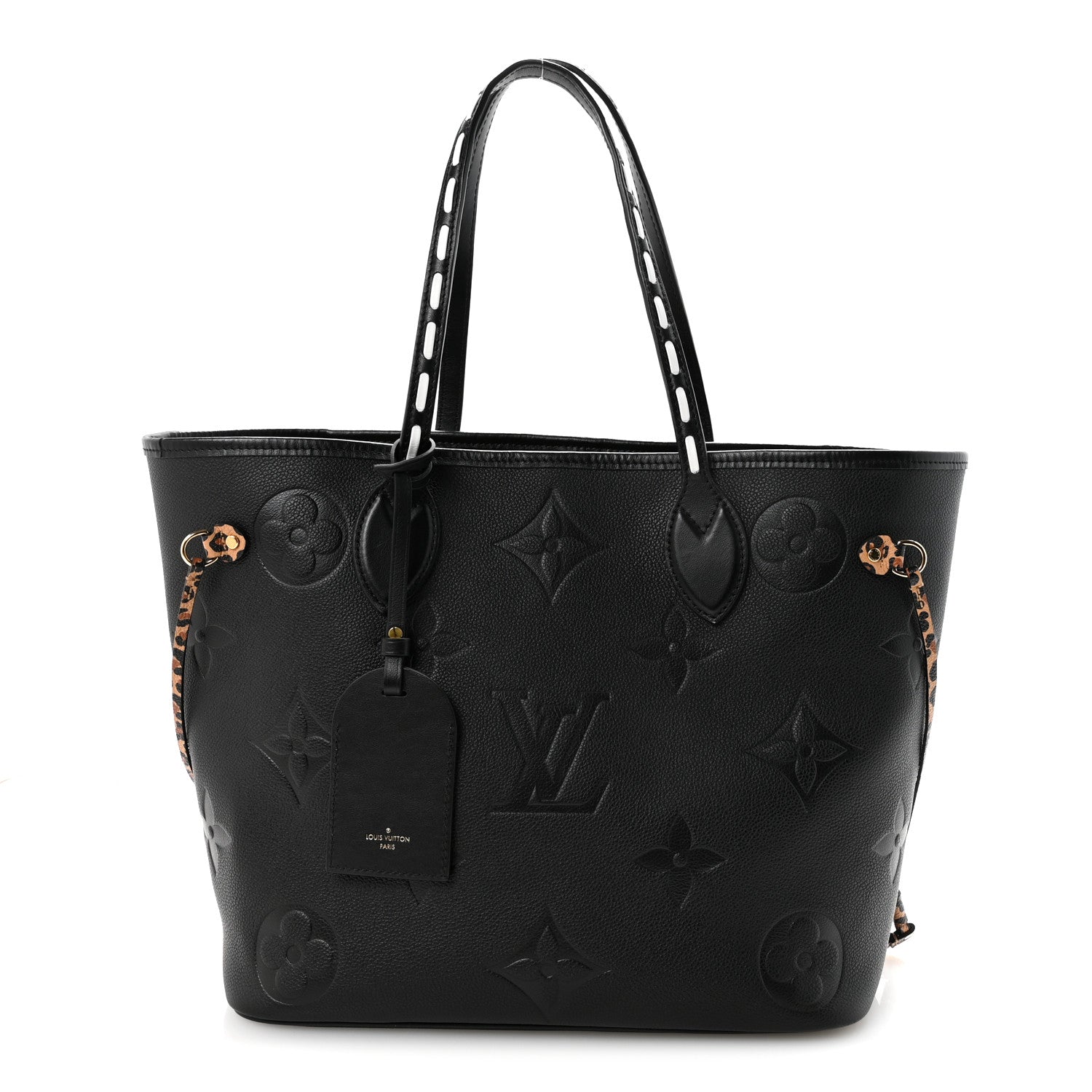 Louis Vuitton Empreinte Monogram Giant Wild at Heart Neverfull MM Black 1 of 10