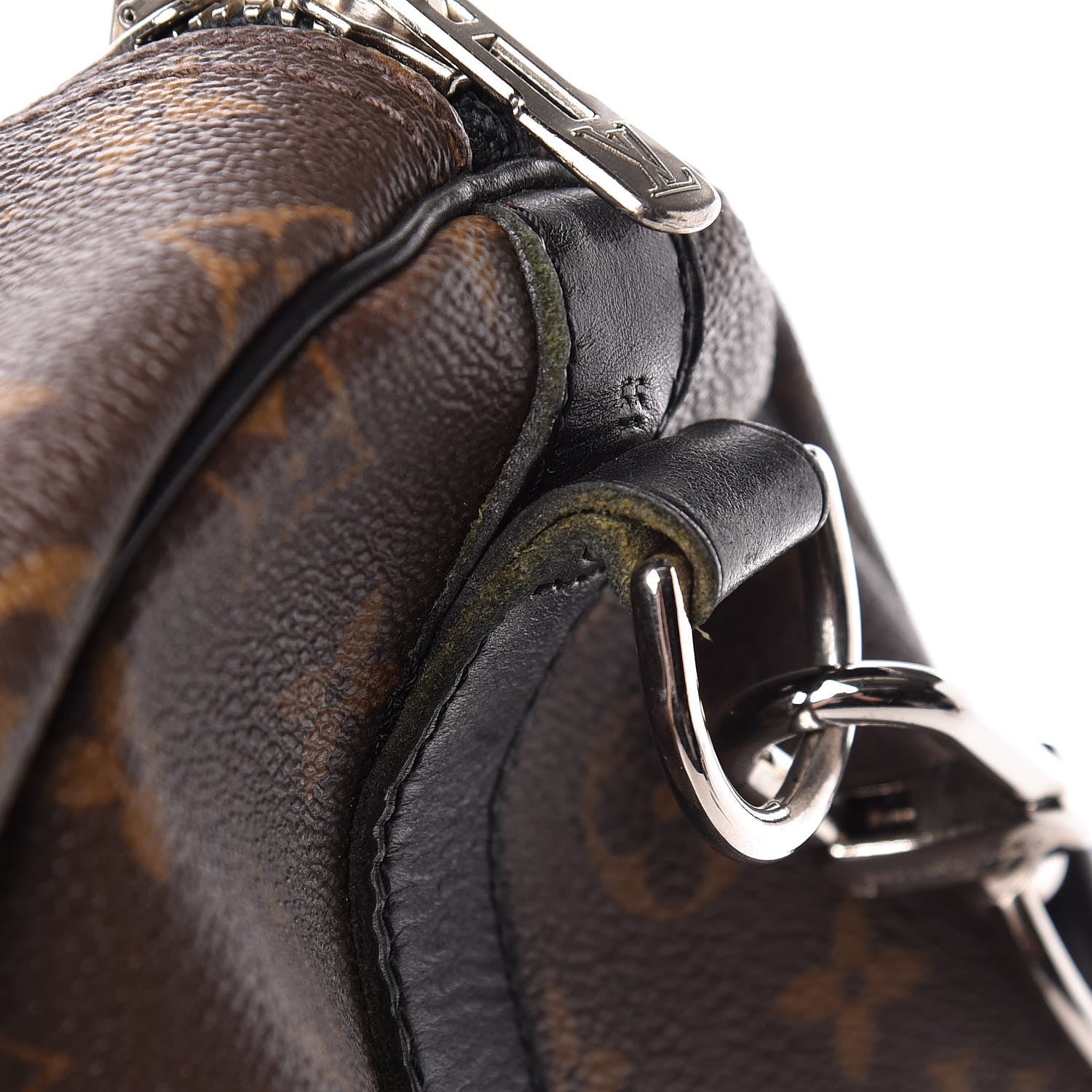 Louis Vuitton Monogram Macassar Keepall Bandouliere 55 17 of 22