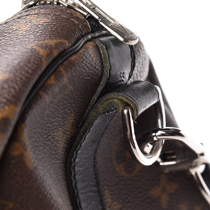 Louis Vuitton Monogram Macassar Keepall Bandouliere 55 17 of 22