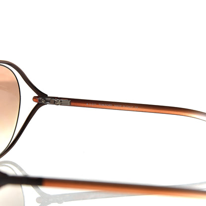 Tom Ford Carla Soft Square Sunglasses TF157 Dark Brown 7 of 9