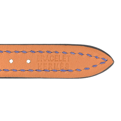 Hermes Swift Heure H Hour Watch Strap Bleu Electrique 3 of 3