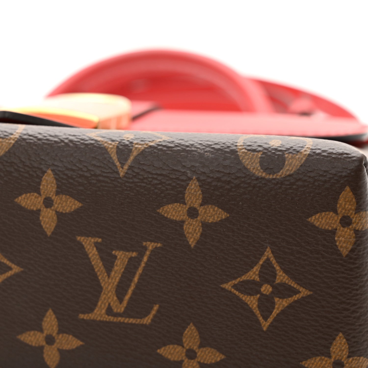 Louis Vuitton Monogram Locky BB Coquelicot 10 of 12