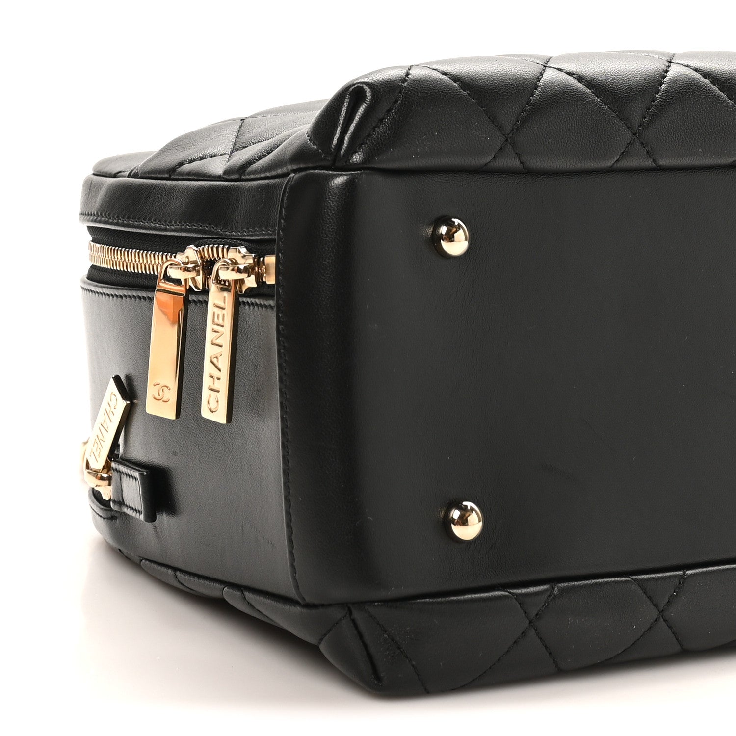 Chanel Lambskin Quilted Medium Trendy CC Bowling Bag Black 9 of 10