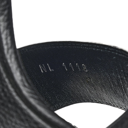 Louis Vuitton Taurillon Horizon Platform Sandals 41 Black 8 of 12