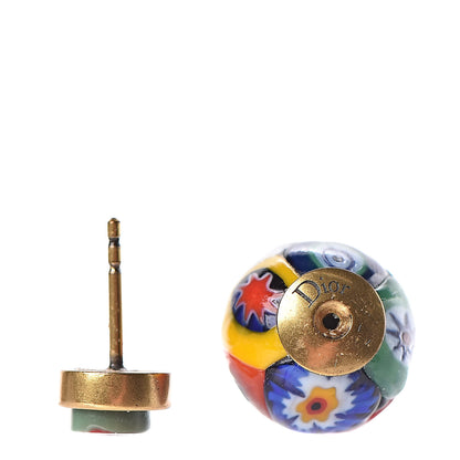 Christian Dior Printed Mise En Dior Tribal Earrings Multicolor 3 of 5