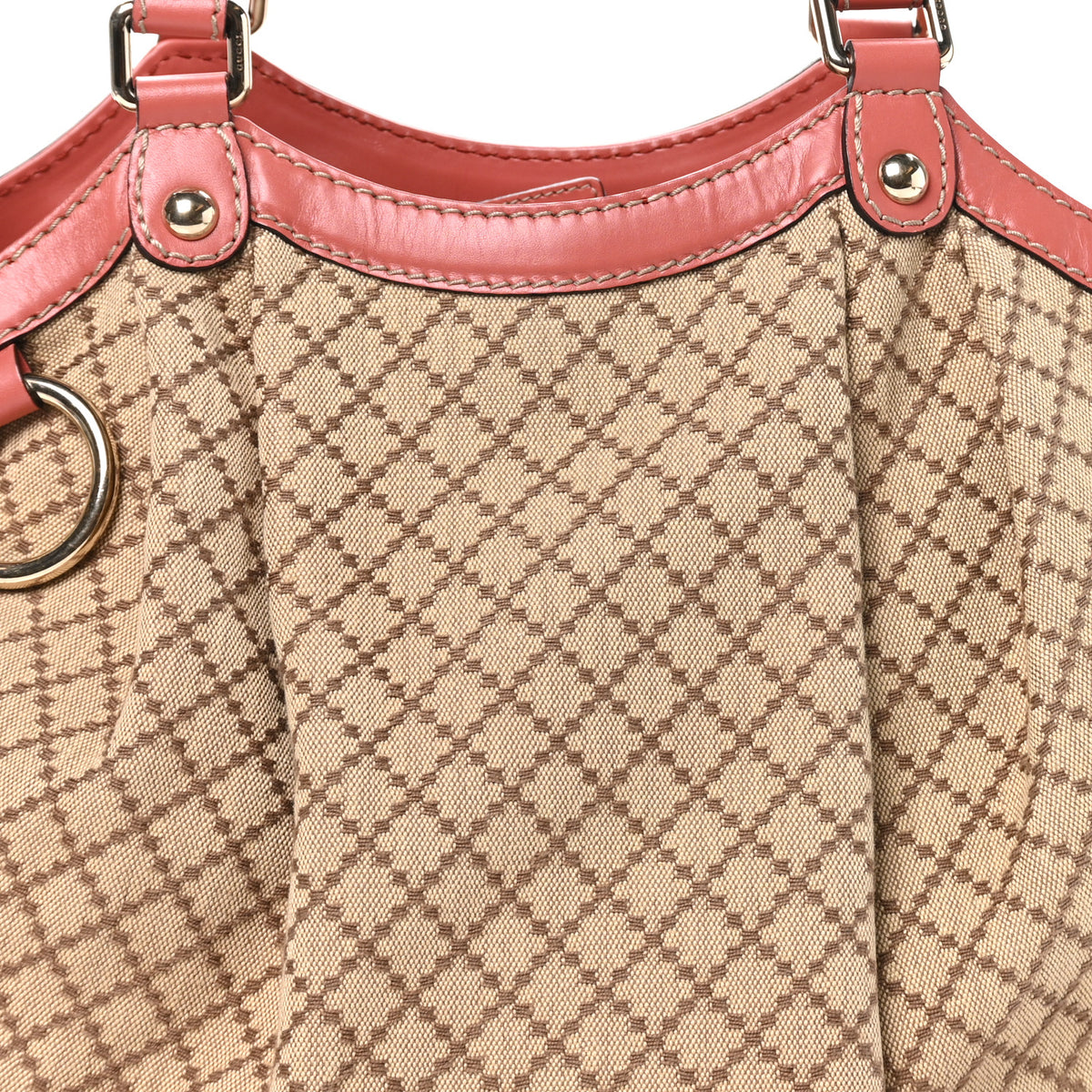 Gucci Diamante Medium Sukey Tote Coral 8 of 10