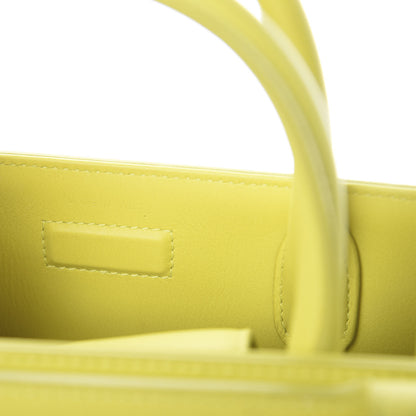 Christian Dior Grained Calfskin Mini Diorever Flap Yellow 5 of 7
