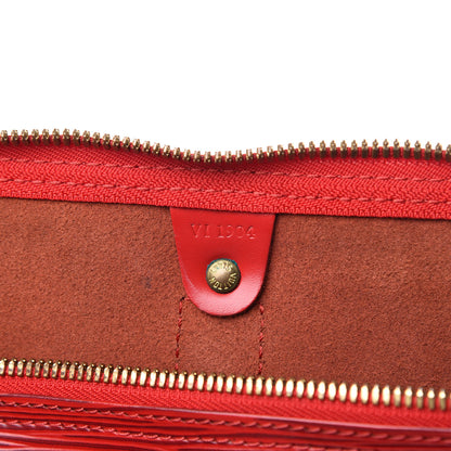 Louis Vuitton Epi Keepall 45 Castillan Red 6 of 16
