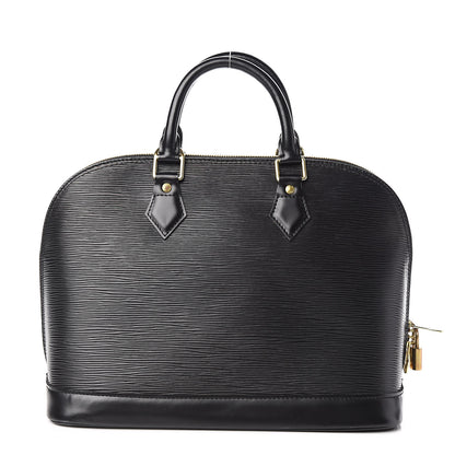 Louis Vuitton Epi Alma PM Black 1 of 11