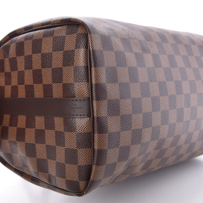 Louis Vuitton Damier Ebene Speedy Bandouliere 30 6 of 10