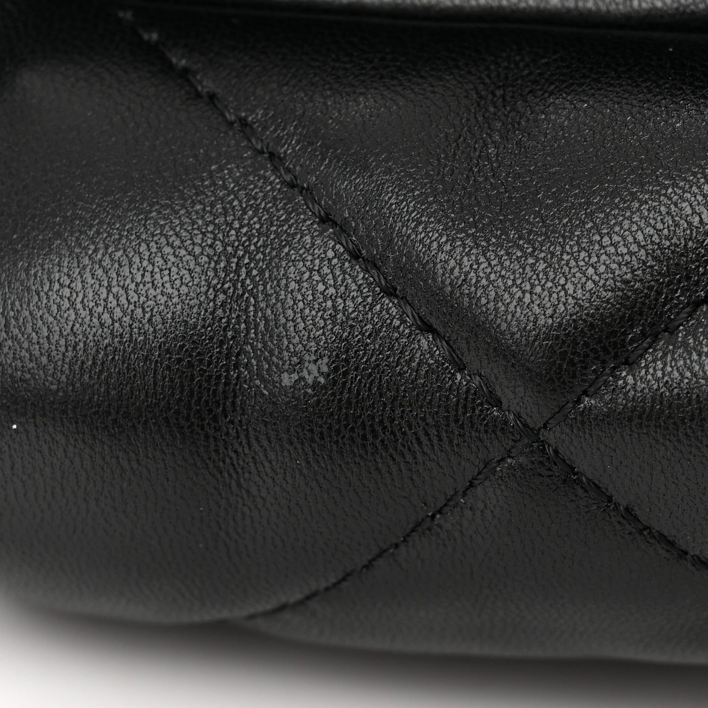 Shiny Goatskin Quilted Medium Chanel 19 Flap Black